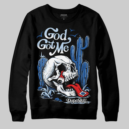 Space Jam 11s DopeSkill Sweatshirt God Got Me Graphic