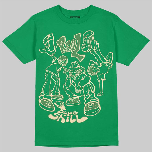 Green Collection DopeSkill Green T-shirt Real Y2K Players Graphic
