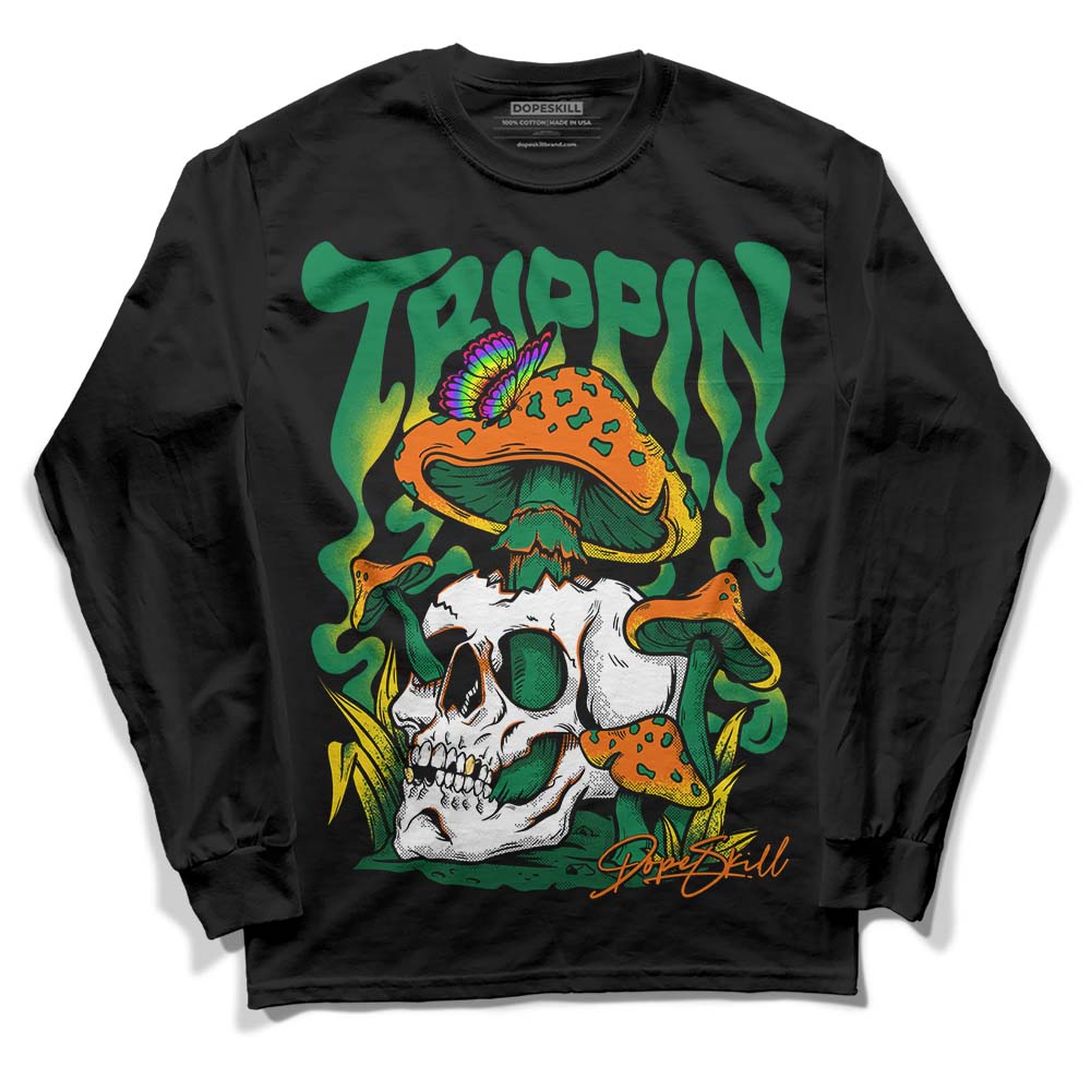 Green Collection DopeSkill Long Sleeve T-Shirt Trippin Graphic