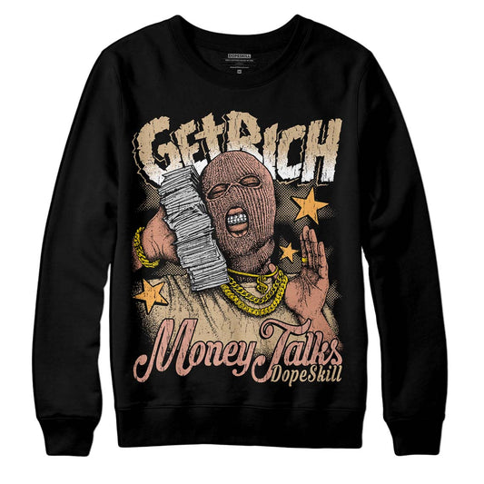 TAN Collection DopeSkill Sweatshirt Get Rich Graphic