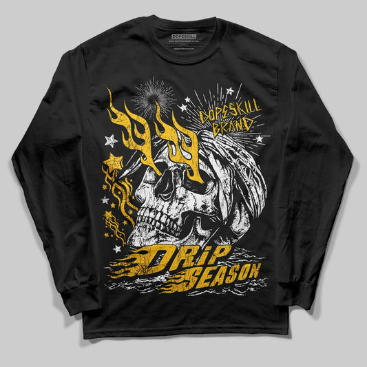 Yellow Collection DopeSkill Long Sleeve T-Shirt Drip Season Graphic
