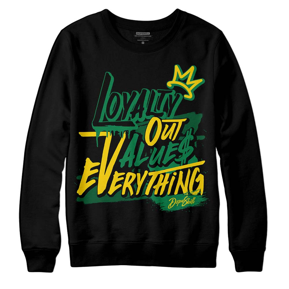 Green Collection DopeSkill Sweatshirt LOVE Graphic
