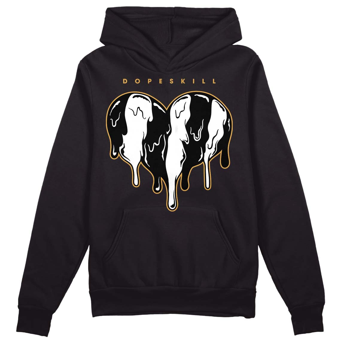Gratitude 11s DopeSkill Hoodie Sweatshirt Slime Drip Heart Graphic