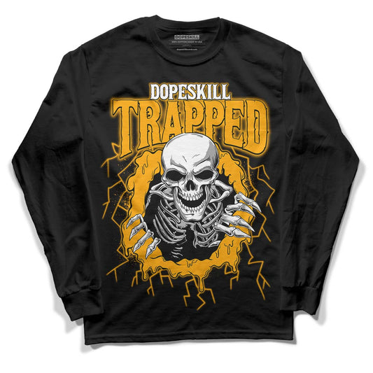 Black Taxi 12s DopeSkill Long Sleeve T-Shirt Trapped Halloween Graphic