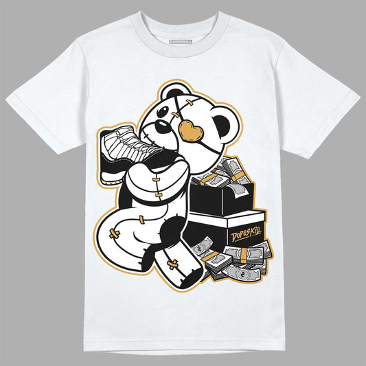 Gratitude 11s DopeSkill T-Shirt Bear Steals Sneaker Graphic