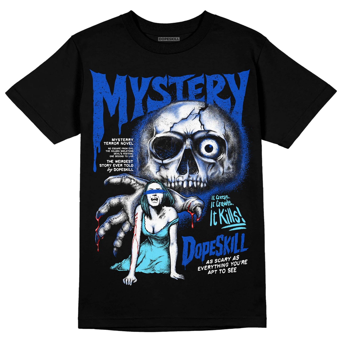 SB Dunk Argon DopeSkill T-Shirt Mystery Ghostly Grasp Graphic