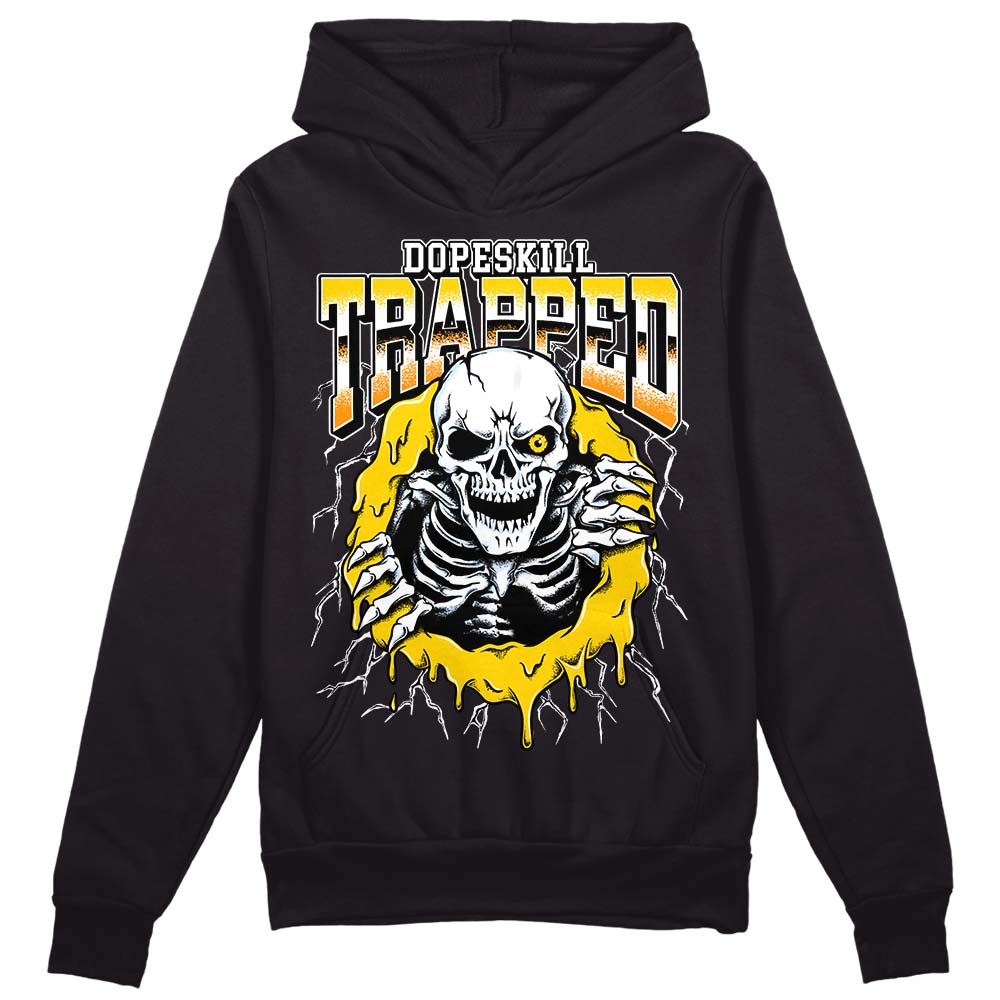 Yellow Ochre 6s DopeSkill Hoodie Sweatshirt Trapped Halloween Graphic