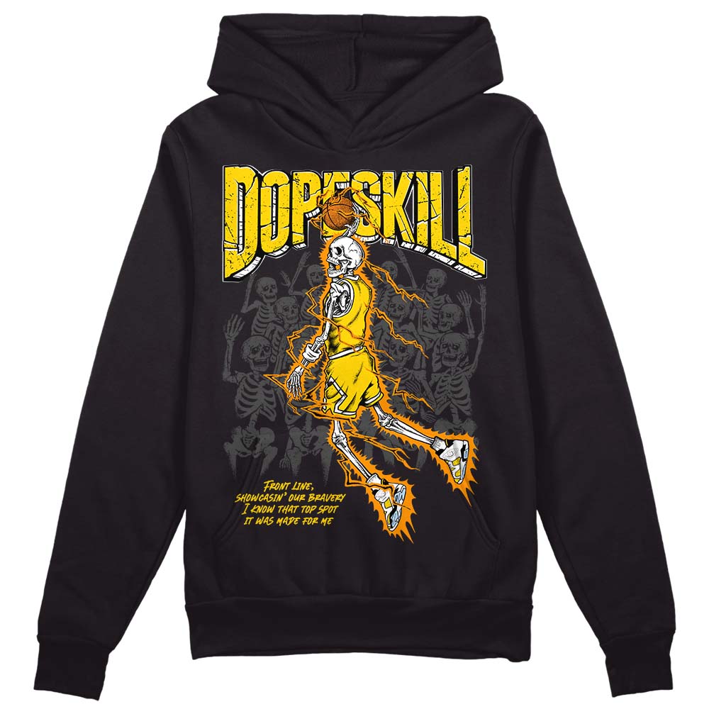 Yellow Ochre 6s DopeSkill Hoodie Sweatshirt Thunder Dunk Graphic