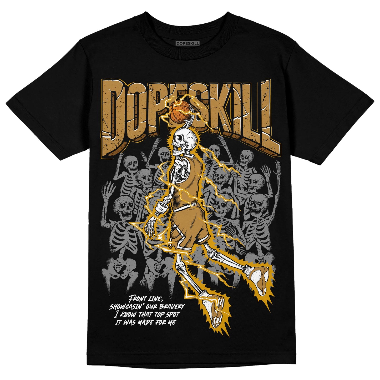 Wheat 13s DopeSkill T-Shirt Thunder Dunk Graphic