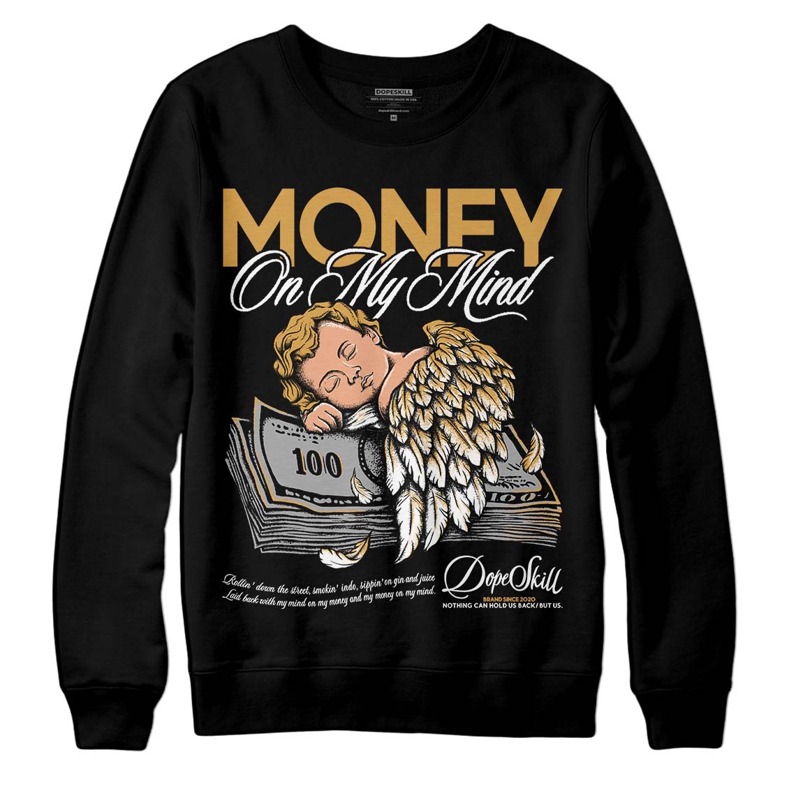 Gratitude 11s DopeSkill Sweatshirt MOMM Graphic