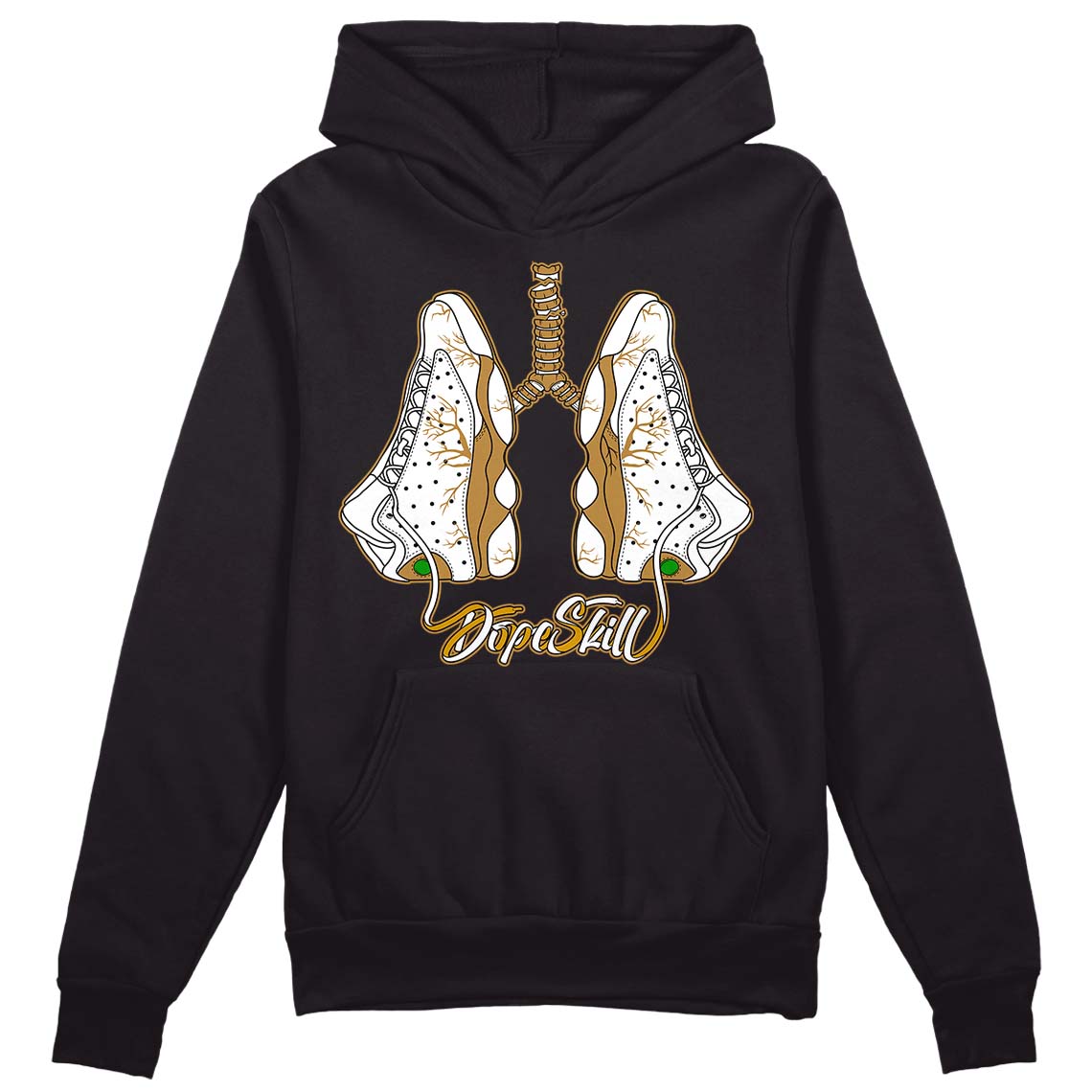Wheat 13s DopeSkill Hoodie Sweatshirt Breathe Graphic