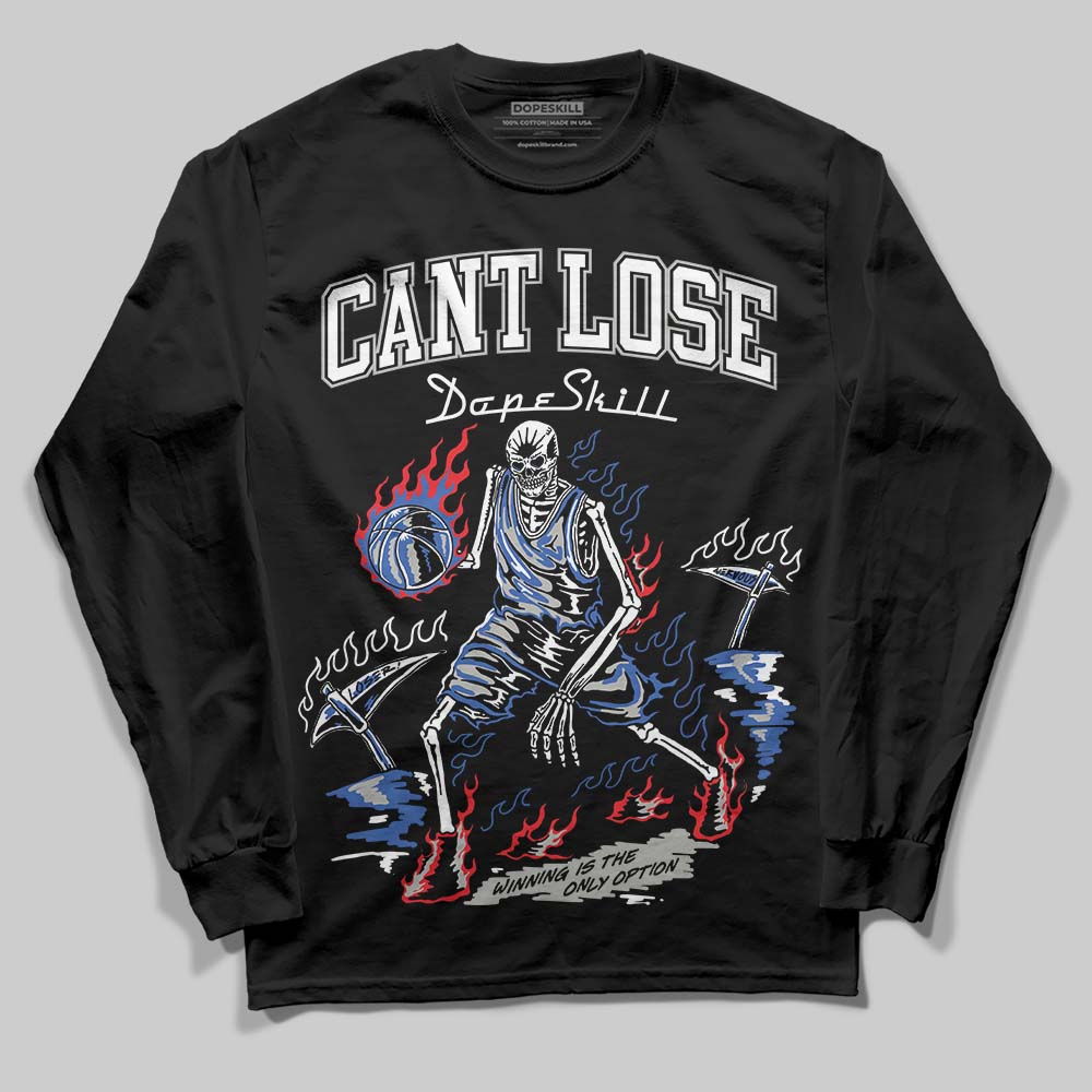 Lucky Shorts 3s DopeSkill Long Sleeve T-Shirt Cant Lose Graphic