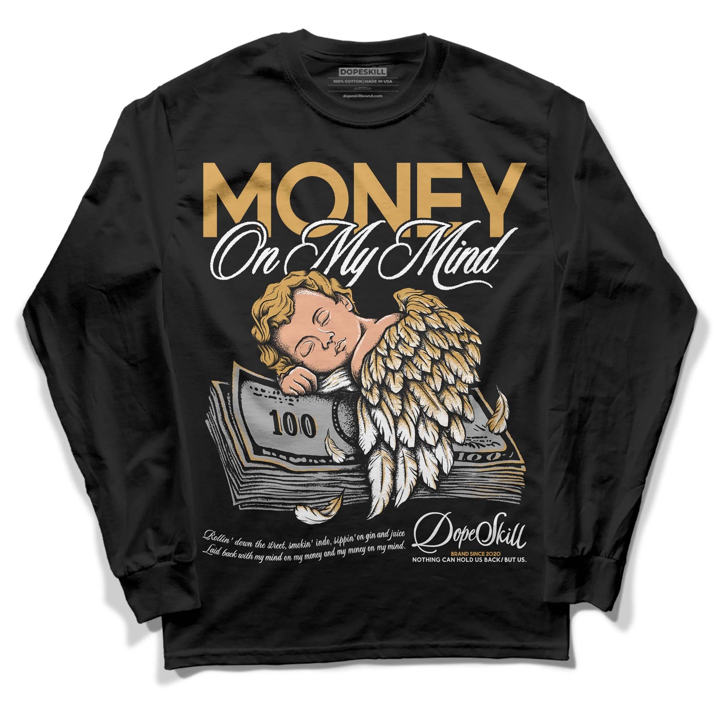 Gratitude 11s DopeSkill Long Sleeve T-Shirt MOMM Graphic