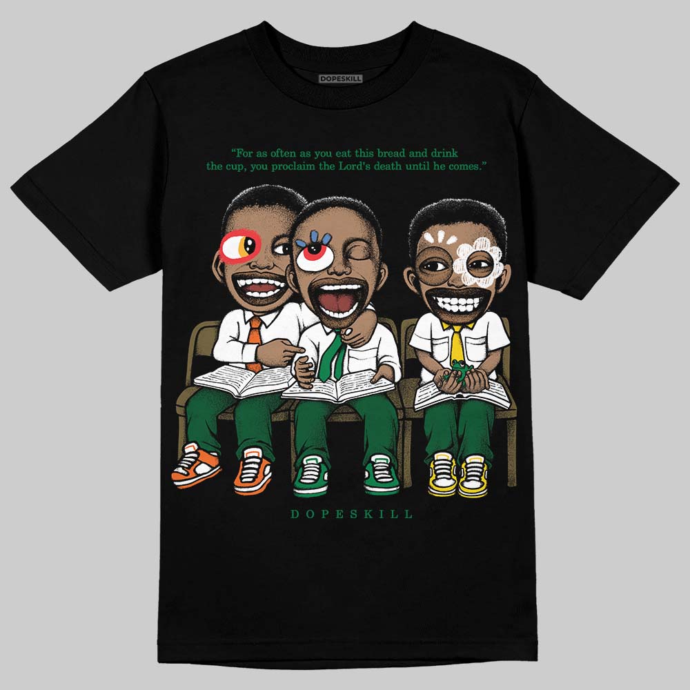 Green Collection DopeSkill T-Shirt First Sunday Graphic