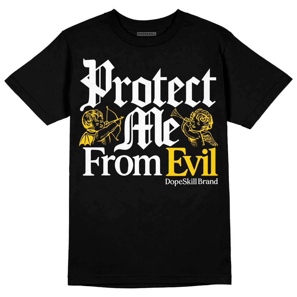 Yellow Ochre 6s DopeSkill T-Shirt Protect Me From Evil Graphic