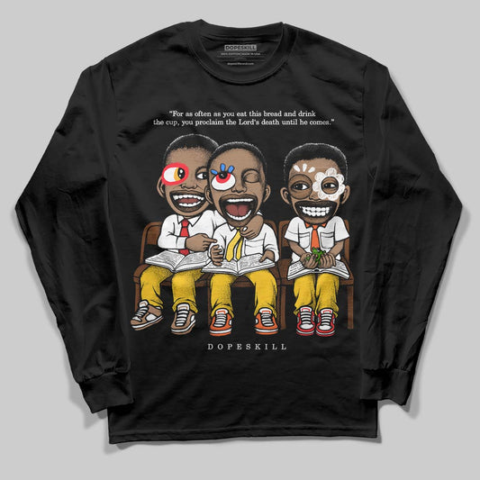 Yellow Collection DopeSkill Long Sleeve T-Shirt First Sunday Graphic