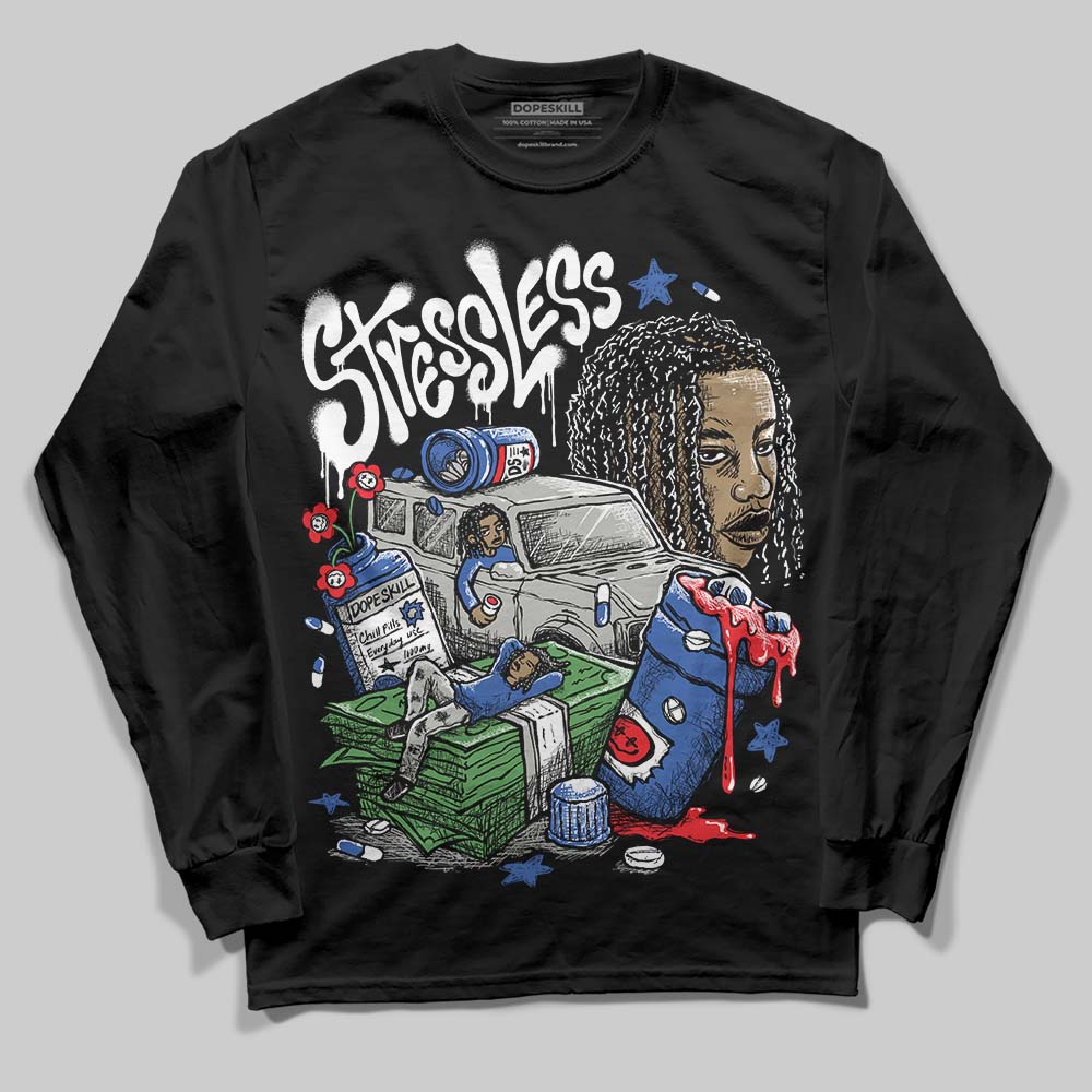 Lucky Shorts 3s DopeSkill Long Sleeve T-Shirt Stressless Graphic