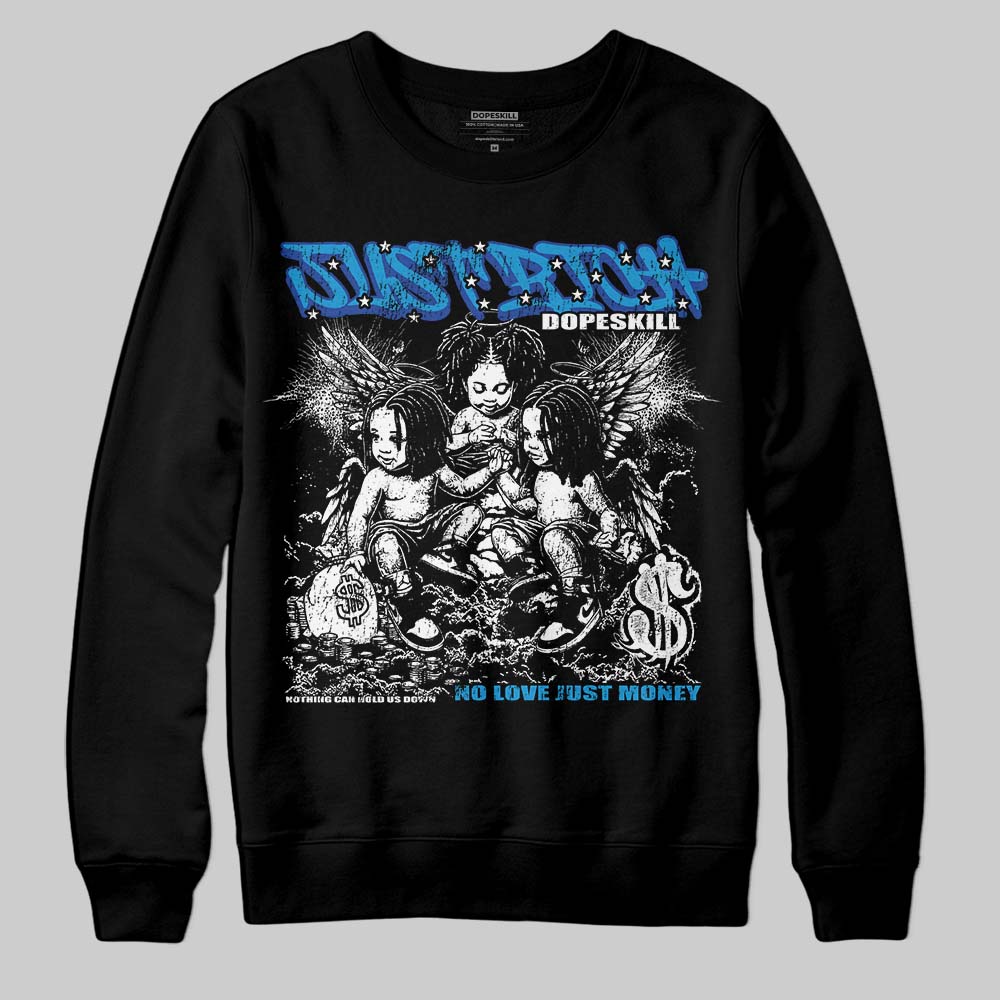 Royal Blue Collection DopeSkill Sweatshirt Just Rich Graphic