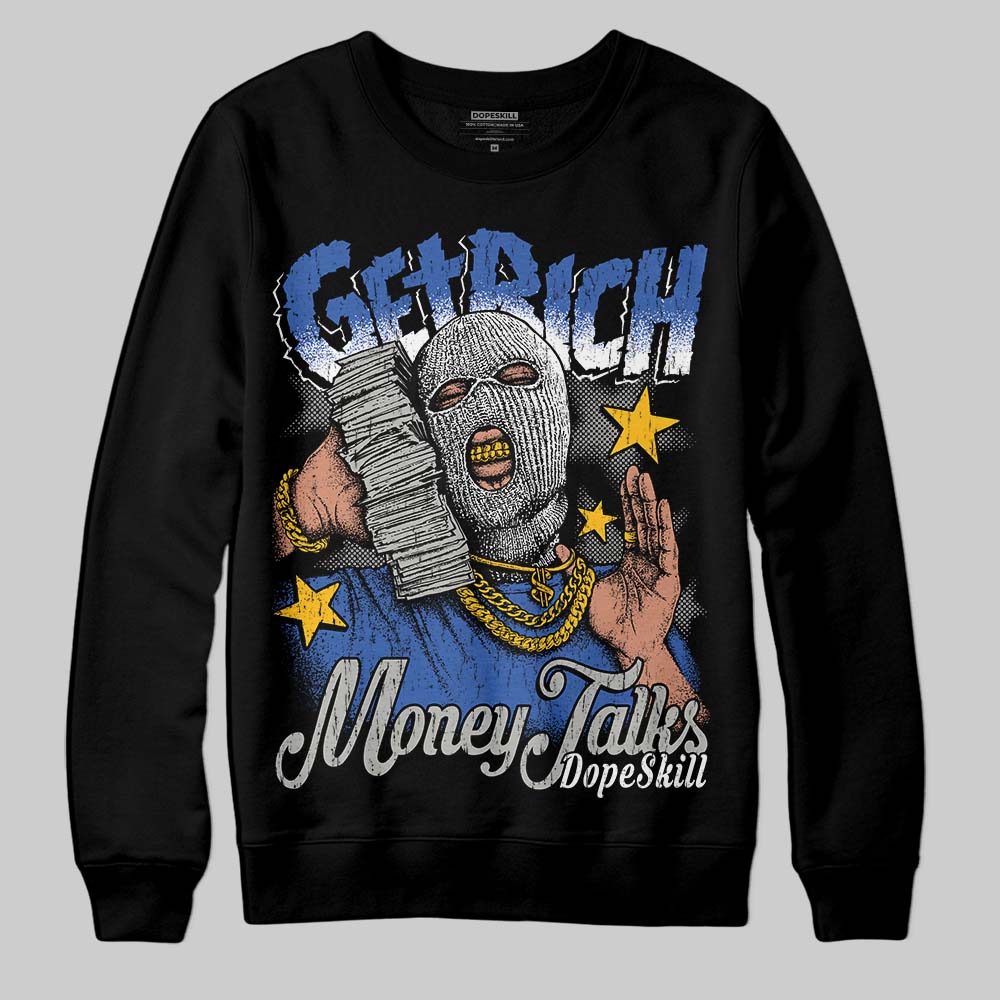 Lucky Shorts 3s DopeSkill Sweatshirt Get Rich Graphic