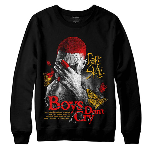 Red Collection DopeSkill Sweatshirt Boys Don't Cry Graphic
