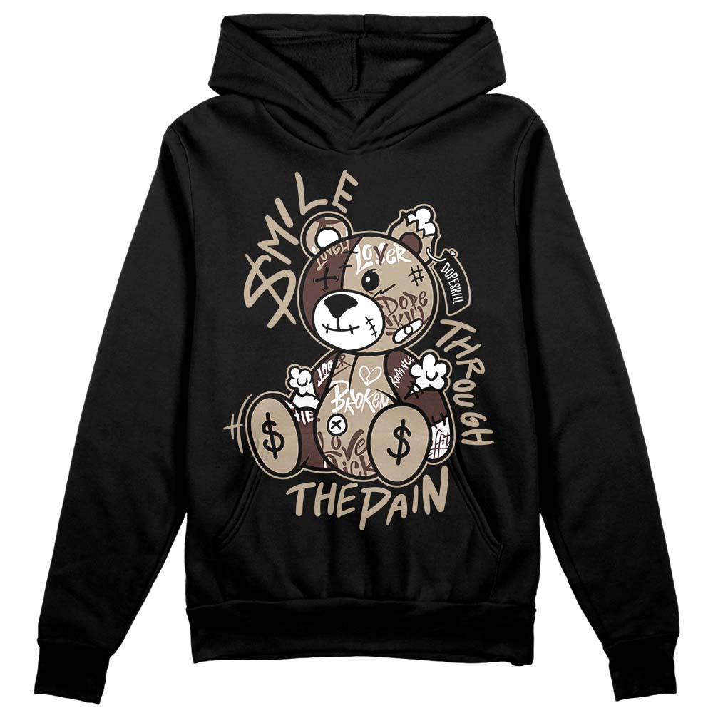 Latte 1s DopeSkill Hoodie Sweatshirt Smile Through The Pain Graphic
