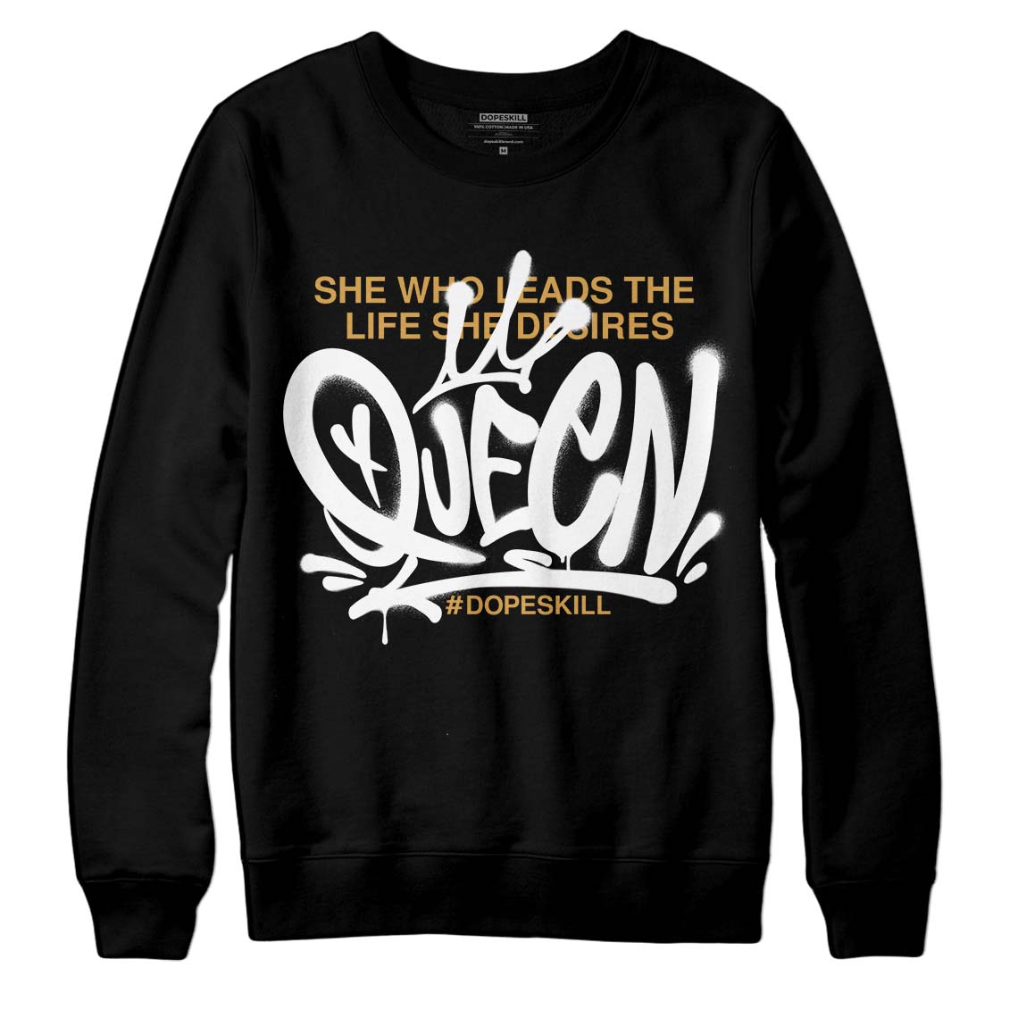 Gratitude 11s DopeSkill Sweatshirt Queen Graphic