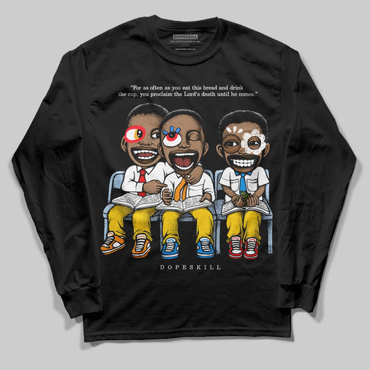 Yellow Ochre 6s DopeSkill Long Sleeve T-Shirt First Sunday Graphic