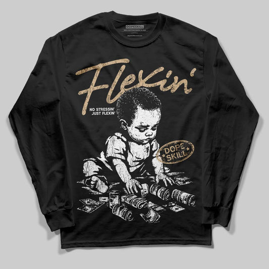 TAN Collection DopeSkill Long Sleeve T-Shirt Flexin' Graphic