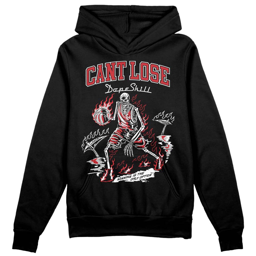 Red Taxi 12s DopeSkill Hoodie Sweatshirt Cant Lose Graphic