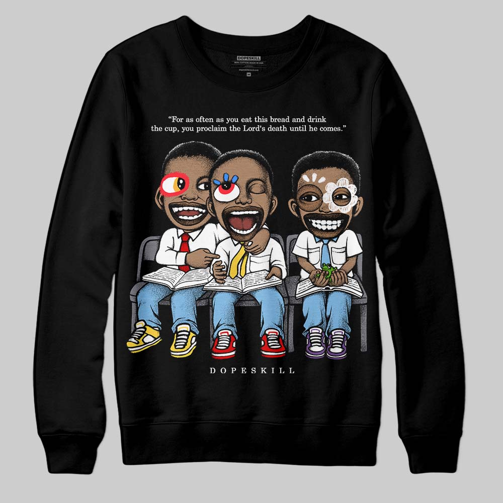 University Blue Collection DopeSkill Sweatshirt First Sunday Graphic