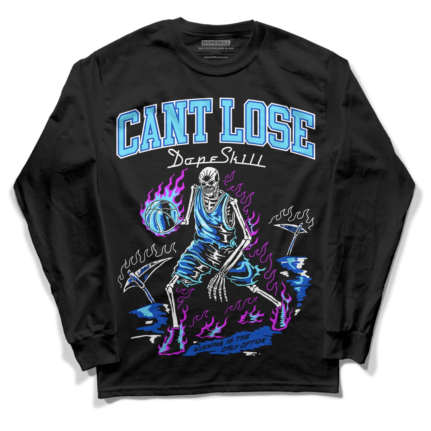 SB Dunk Argon DopeSkill Long Sleeve T-Shirt Cant Lose Graphic