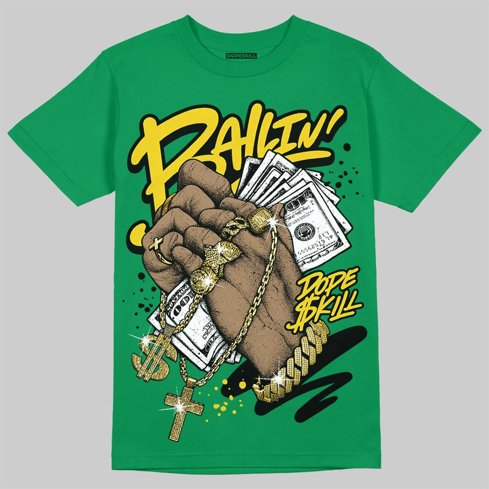 Green Collection DopeSkill T-Shirt Always Ballin' Graphic