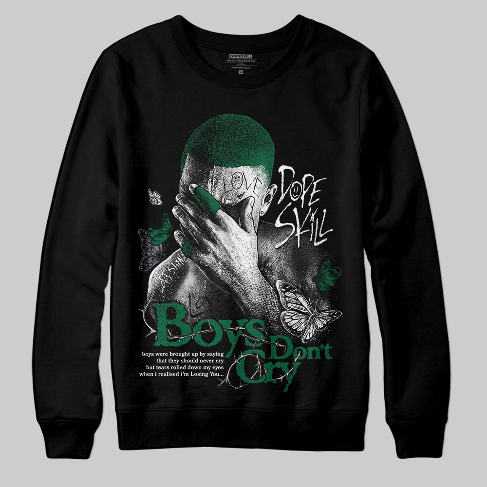 GT-2160 Shamrock Green DopeSkill Sweatshirt Boys Don't Cry Graphic