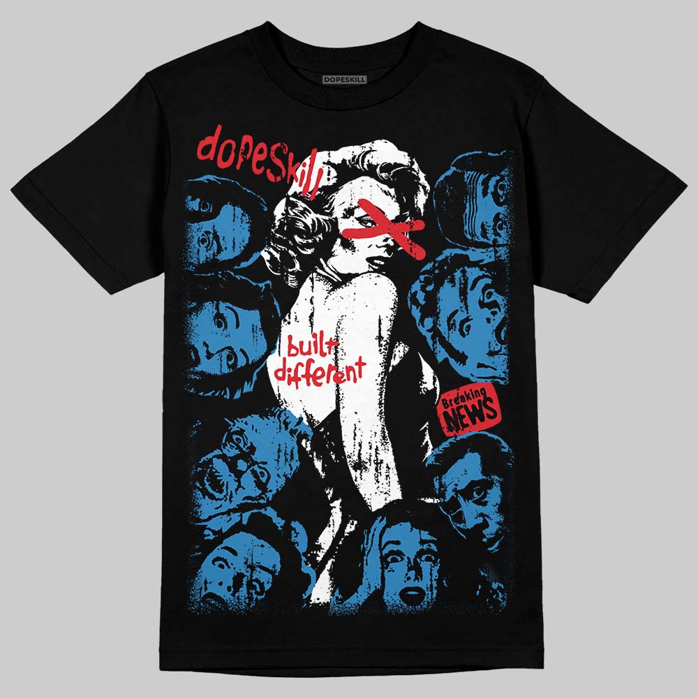 Rare Air 3s DopeSkill T-Shirt Built Different Graphic