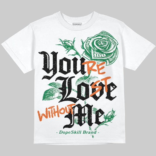 Green Collection DopeSkill Oversize Print T-Shirt You’re Lost Without Me Graphic