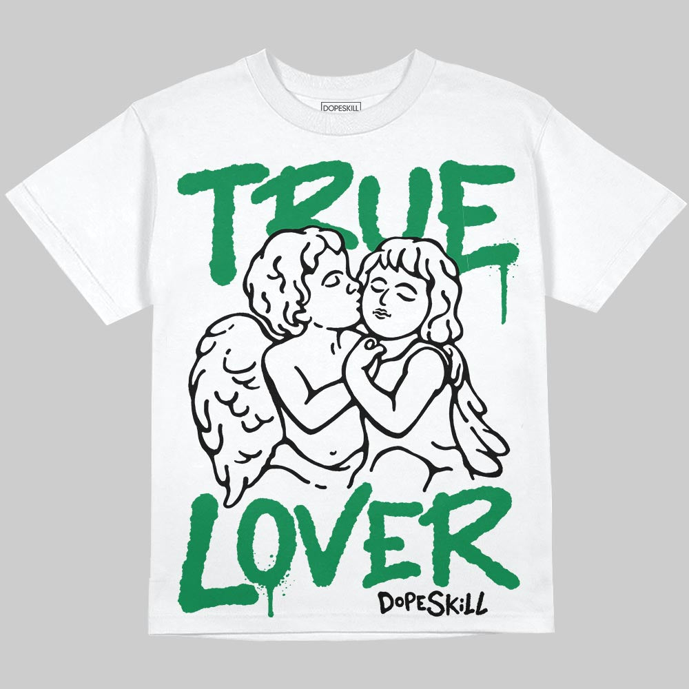 Green Collection DopeSkill Oversize Print T-Shirt True Lover Graphic