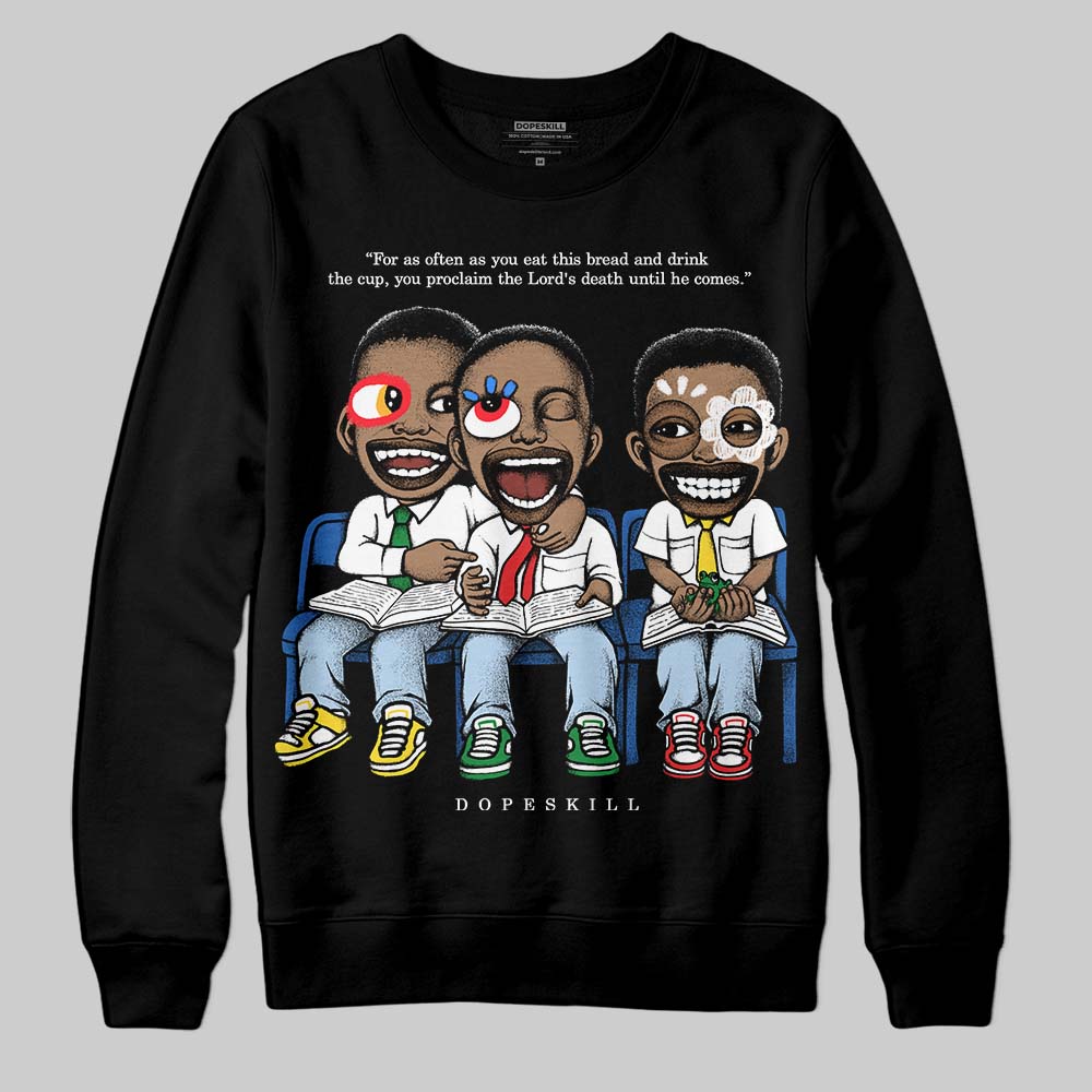 Space Jam 11s DopeSkill Sweatshirt First Sunday Graphic