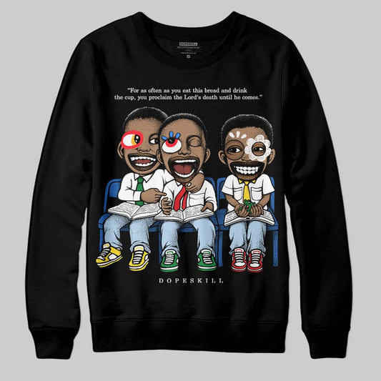 Space Jam 11s DopeSkill Sweatshirt First Sunday Graphic