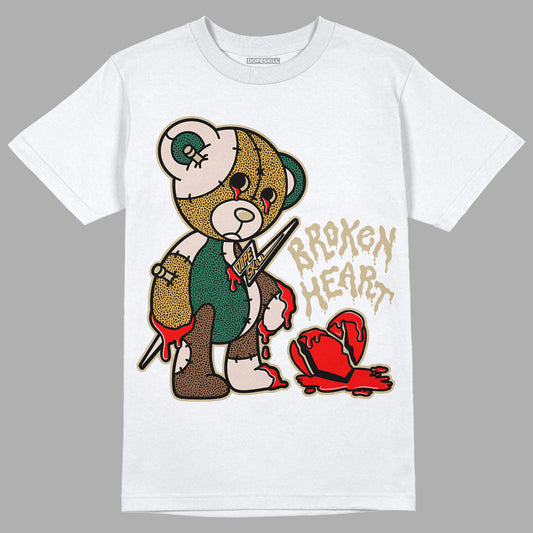 Safari Dunk Low DopeSkill T-Shirt Broken Heart Graphic