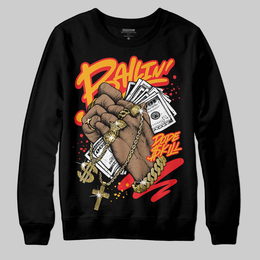 Red Collection DopeSkill Sweatshirt Always Ballin' Graphic