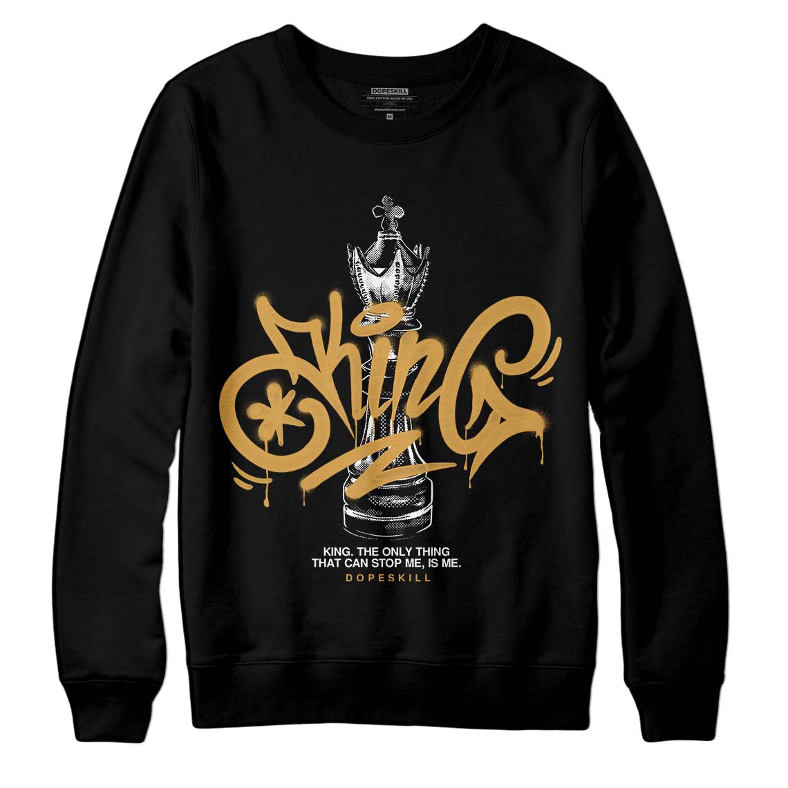 Gratitude 11s DopeSkill Sweatshirt King Chess Graphic