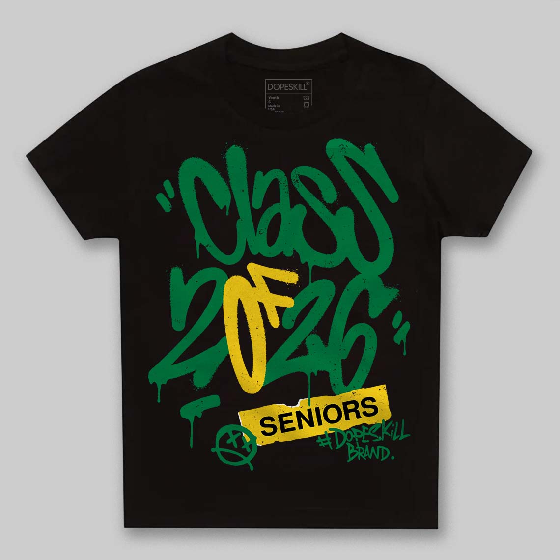 Green Collection DopeSkill Toddler Kids T-shirt Class of 2026 Graphic