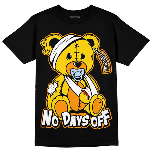 Yellow Ochre 6s DopeSkill T-Shirt Hurt Bear Graphic