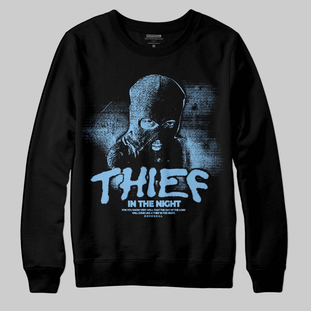 University Blue Collection DopeSkill Sweatshirt Thief In The Night Graphic