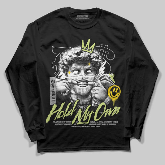Luminous Green 5s DopeSkill Long Sleeve T-Shirt In My Way Graphic