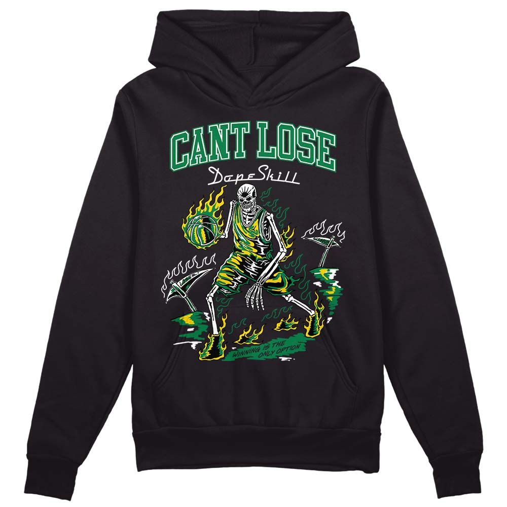 Green Collection DopeSkill Hoodie Sweatshirt Cant Lose Graphic
