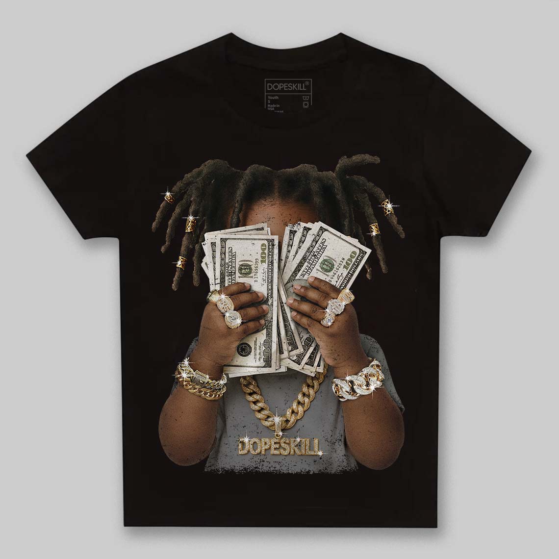 Grey Collection DopeSkill Toddler Kids T-shirt Rich Youth Graphic