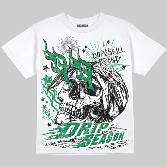 Green Collection DopeSkill Oversize Print T-Shirt Drip Season Graphic