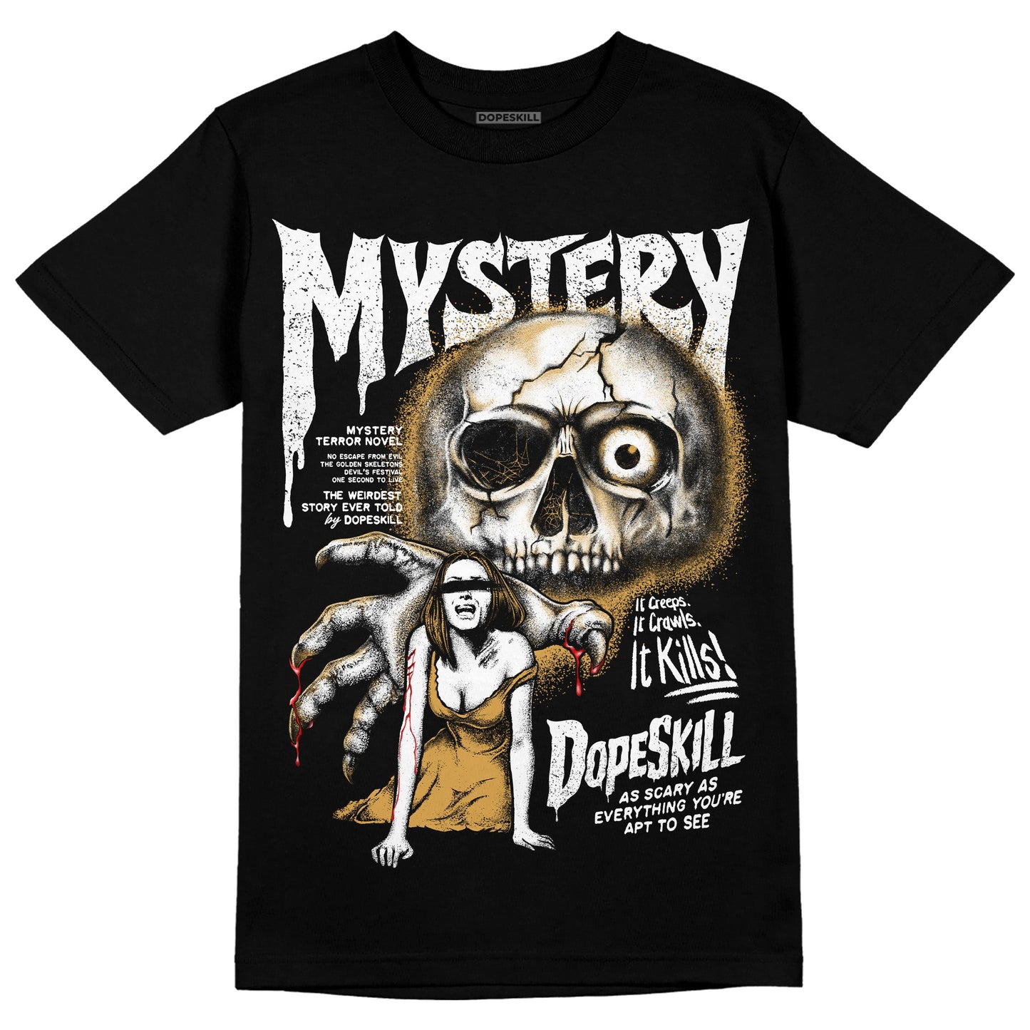 Gratitude 11s DopeSkill T-Shirt Mystery Ghostly Grasp Graphic