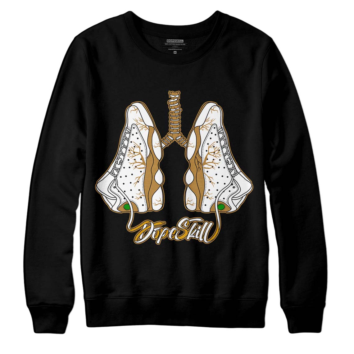 Wheat 13s DopeSkill Sweatshirt Breathe Graphic